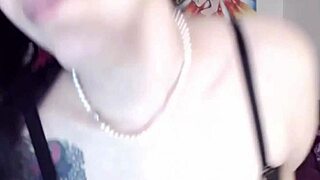 latina brunette in glasses gets punished during card game