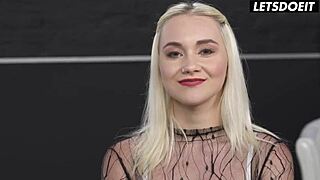 blonde tourist dominated in czech adventure