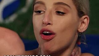 abella danger rides huge cock outdoors messily