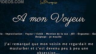 a mon voyeur french audio female solo multiple orgasm exhib.