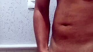 Soloboy Engages In Detailed Masturbation Session With Intense Stroking