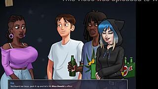 Teacher's role in Summertime Saga episode 227.