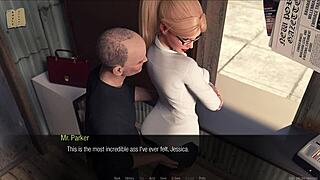 jessica oneils hard news 20 in amateur homemade game