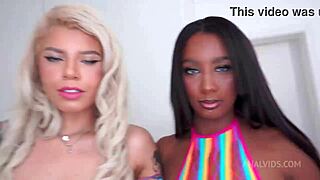 Gabriella Gushi fucked by three guys in DP anal!