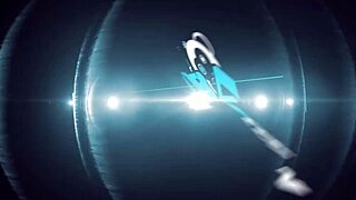 Watch these sexy lesbians fuck pussy and ass on the white sofa!