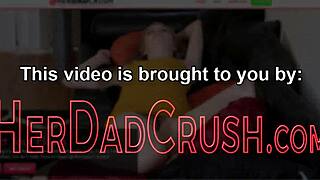 Teen fucking stepfather gets ass spermed in taboo pov!