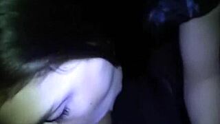 Young Girlfriend Fuck Hard In The Stairwell