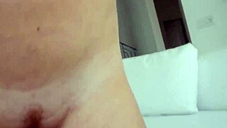 Teen man fights for strap-on affection in hardcore threesome