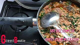 I Catch My Stepsister In The Kitchen And We End Up Having Real Sex This Sunday Morning