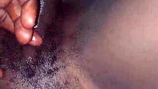 Rubbing Hairy Pussy With Big Black Dick And Fucking That Soft Wet Beaver Hard