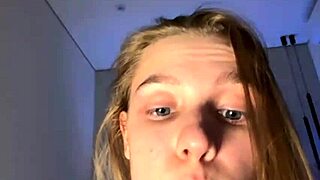 i finger that tight pink pussy until it's soaking wet