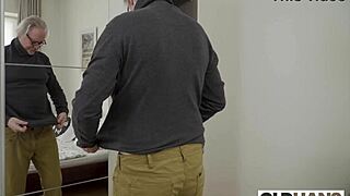 What the fuck is this juicy sexy old babe riding monster cock in close up?