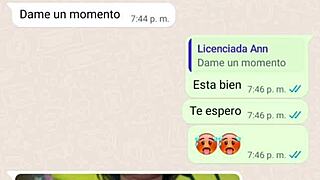 Mi madrastra me coquetea por whatsapp with teasing and huge sexy body