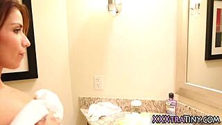 Little latina teen passionately sucks big cock with intense emotions