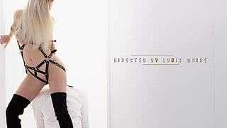 this hot blonde babe says, 'i love deep anal with my blindfolded lover, so sensual and erotic!' whiteboxxx fantasy.