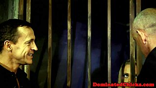 petite slave screwed by big cock in dungeon