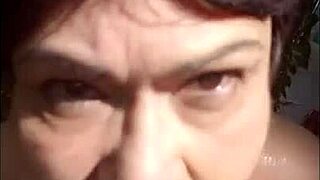 I'm chienne marie, bent over and bound in the forest, getting humiliated by my maledom.