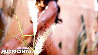 Tiny Slut Girl Putri Cinta Reveals Her Smooth Tiny Pussy Emotionally