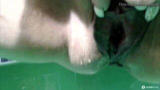 Russian Girl Does Hot Squirt And Pissing Show