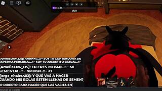 the puta diabla serves her master for a good dose of semen