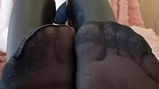 Me in latex, dominating you with my ebony goddess body and spitting.