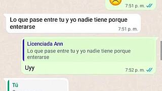 Mi madrastra me coquetea por whatsapp with teasing and huge sexy body