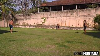 jenifer lol and rosana menezes star in a mega film where the daughter pleasures her hot mother with tight pussy action.