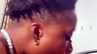 Naija Babe Candy Sucks Monster Cock In Blowjob Frenzy!