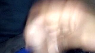 Specific Scene of Erect Cock Shooting Lots of Cum in Solo Boy Masturbation