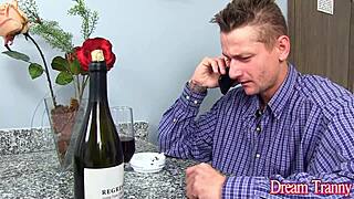 Trans Nurse Bruna Castro Cures Patient With A Bareback Flip Fuck