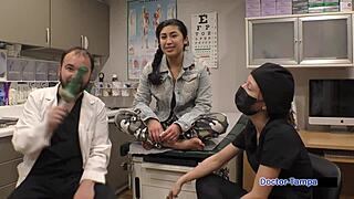 My latina patient gets a pov immigration physical backstage