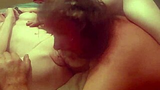 Wife warms up for fucking after drinks!