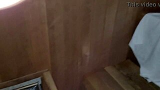 Couldn't Resist and Did This in the Gym Sauna?