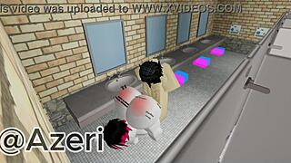 I fuck my friend in a public bathroom