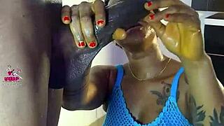 handjob and blowjob section with monster cock