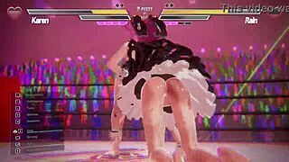 Intense Lesbian Battle with Fingering, Fucking, Licking, and Masturbation Scenes