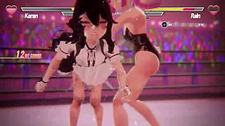 Intense Lesbian Battle with Fingering, Fucking, Licking, and Masturbation Scenes