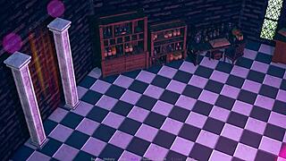 lets play the chosen acolyte - prologue with anal assfucking and hairy pussy licking