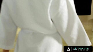 Nuru Massage - Lucky Man Receives Care From Two Skilled Masseuses
