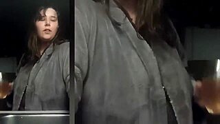 slut shows off her body 2