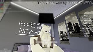 roblox sex scene featuring big tits and hardcore action