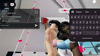 G�tica Peituda Fez Um Sexo A Tr�s Na Casa Dos Pa�s - Brookhaven