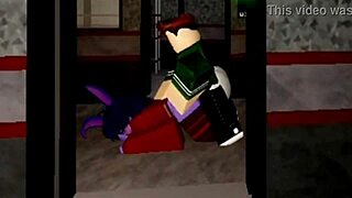 Two FNAF Roblox Sluts Bent Over For Doggystyle Fucking And Cowgirl Riding