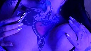 Fetish Brazilian Tattooed Woman Explores Unique Interests