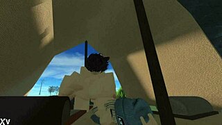 Meeting A Fan In The Roblox World For An Exciting Adventure