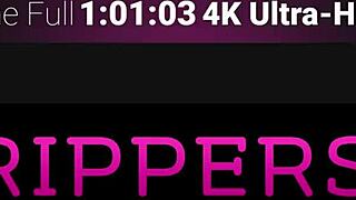 Strippers perform together in vip room