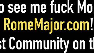 I watched Rome Major cum all over inked Chloe Cartier after deepthroat and riding.