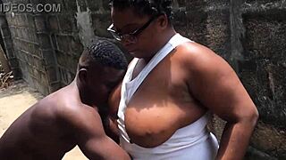 My NEIGHBORS WIFE finally had the chance to have a TASTE of my DESIGNER DICK