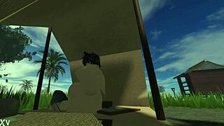 Meeting A Fan In The Roblox World For An Exciting Adventure