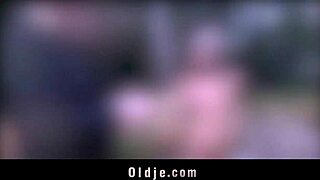 gina fucks old cashier